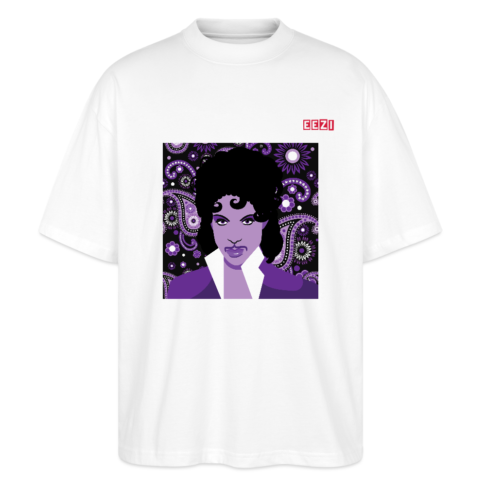 Stanley/Stella Oversized Unisex Organic T-shirt Blaster PRINCE - white