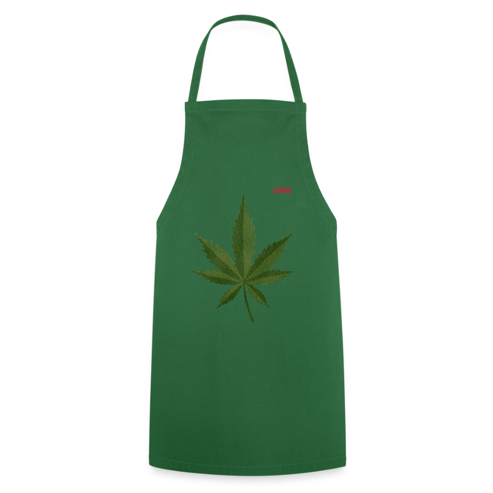 Cooking Apron HERB TIME - green
