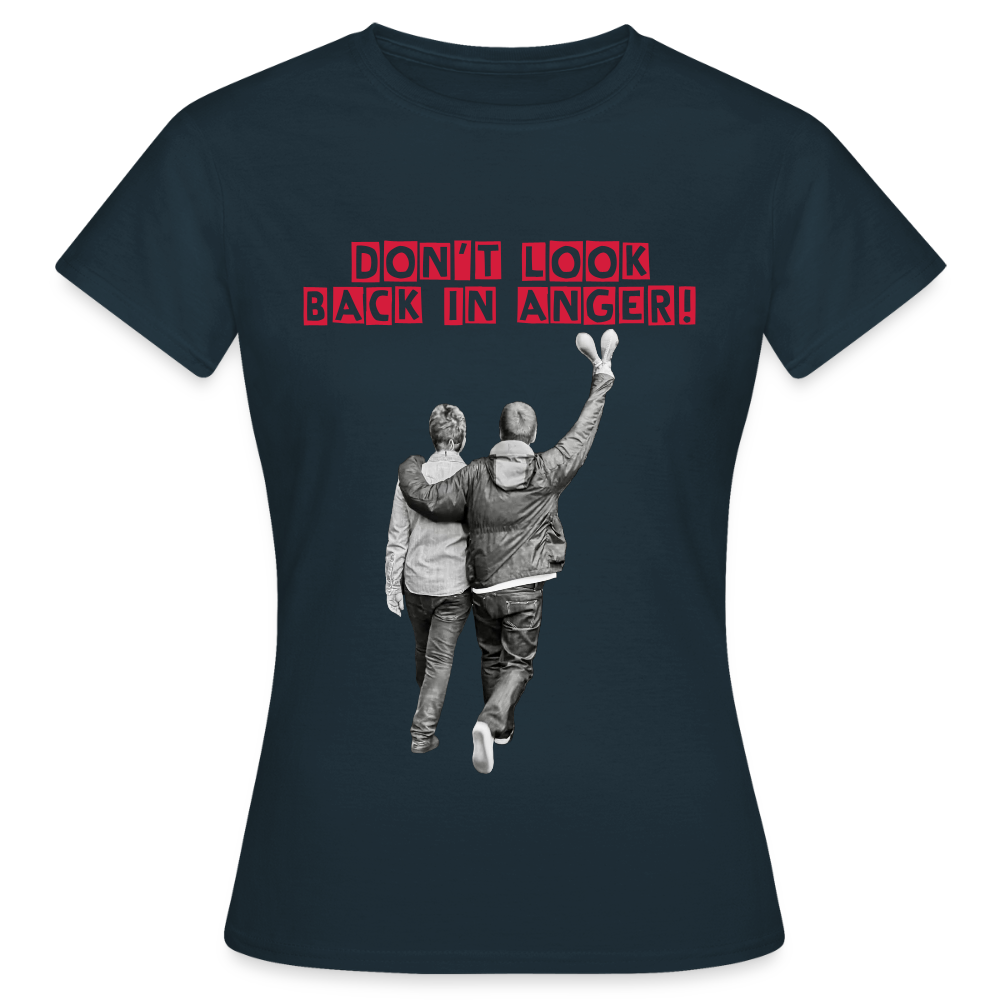 EEZI DONT LOOM BACK WOMENS T-Shirt - navy