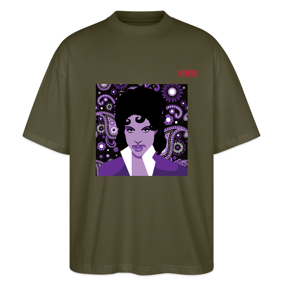 Stanley/Stella Oversized Unisex Organic T-shirt Blaster PRINCE - khaki