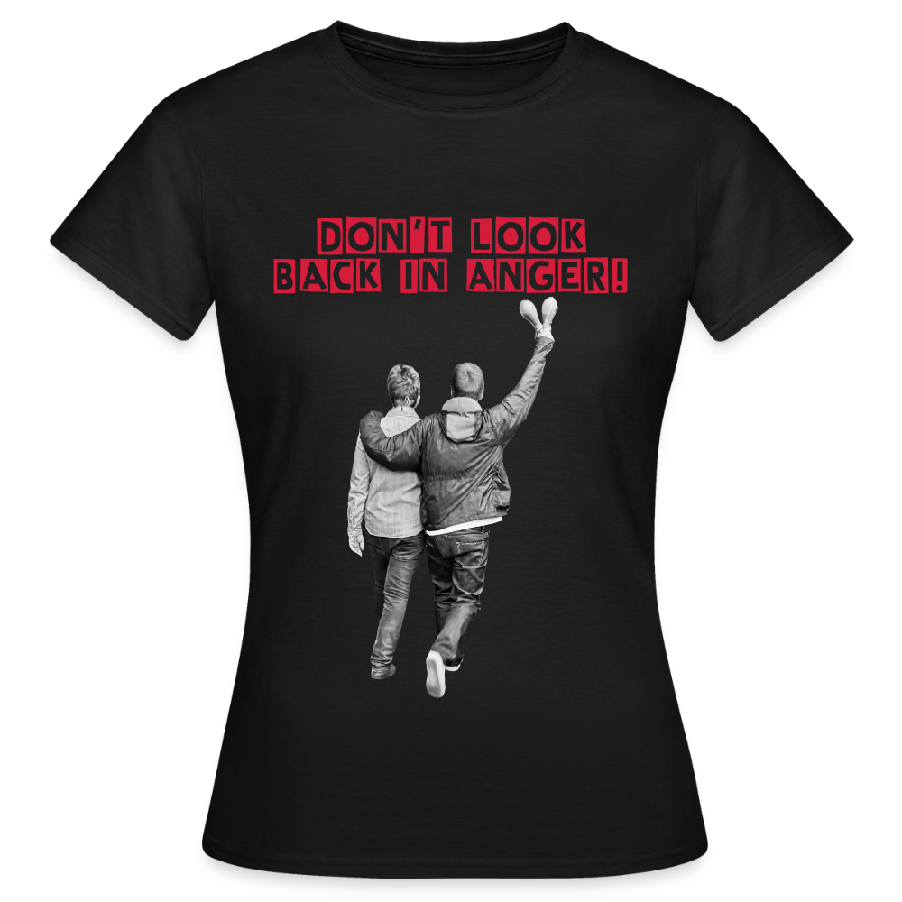 EEZI DONT LOOM BACK WOMENS T-Shirt - black