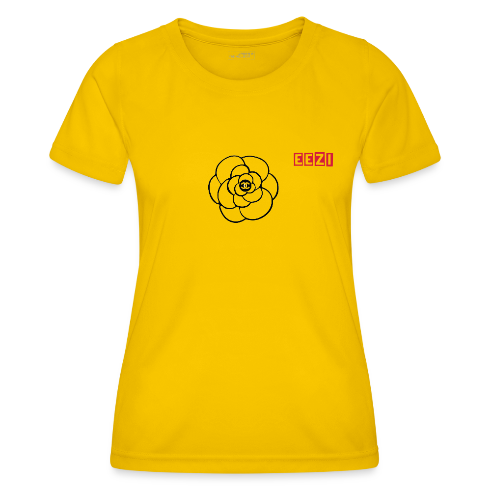 Women's Functional T-Shirt CC Eezi - egg yellow