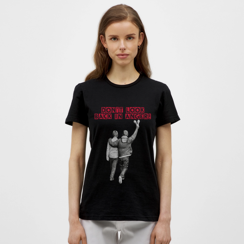 EEZI DONT LOOM BACK WOMENS T-Shirt - black