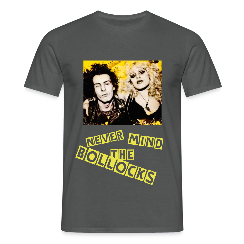 Sid and Nancy Men's T-Shirt - charcoal grey