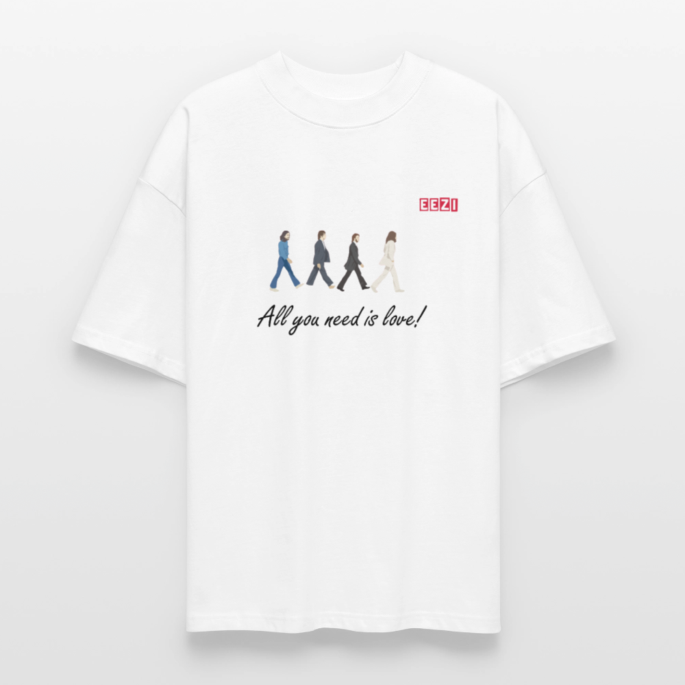 Stanley/Stella Oversized Unisex Organic T-shirt Blaster BEATLES - white