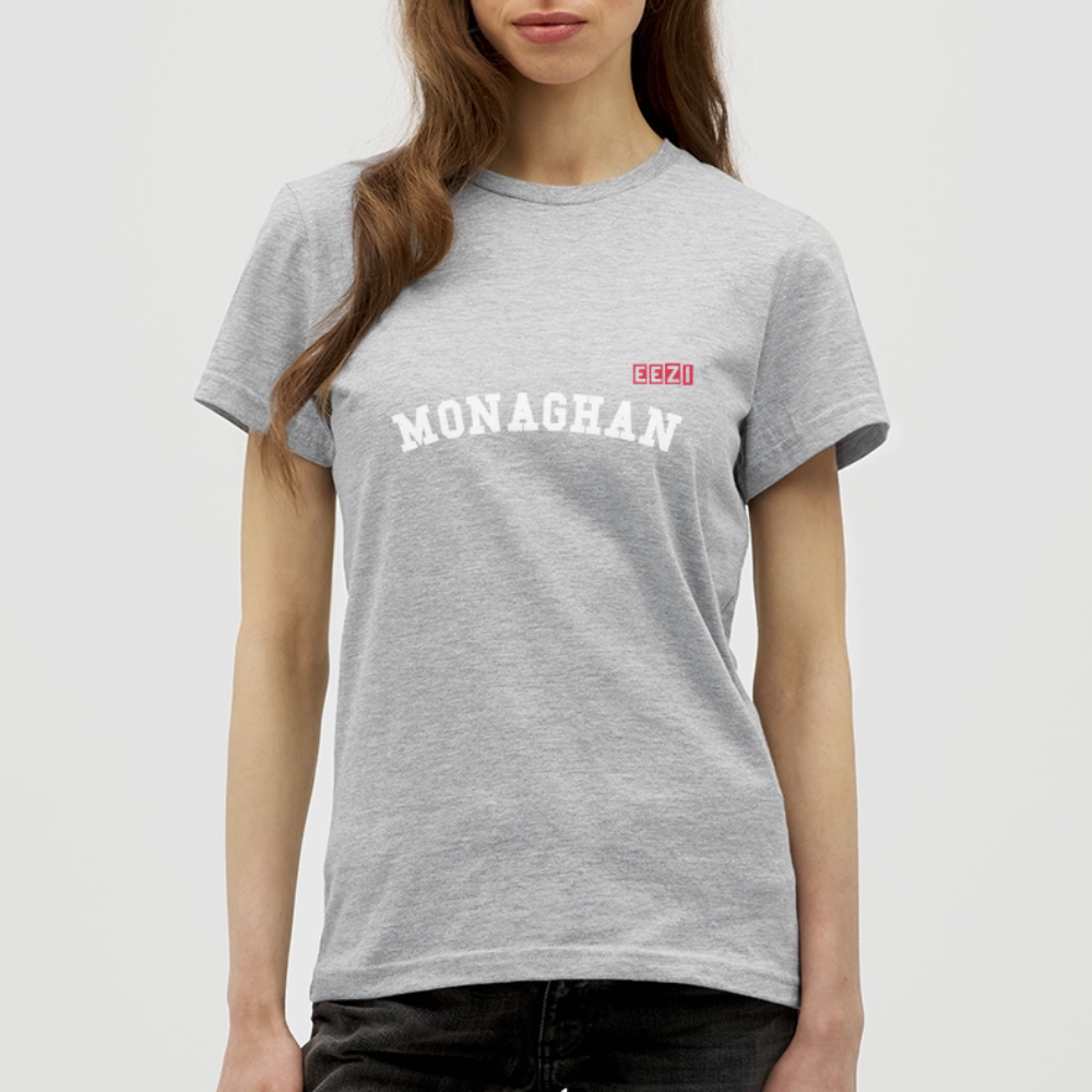 Women's T-Shirt Monaghan Ireland Ladies Tee - heather grey