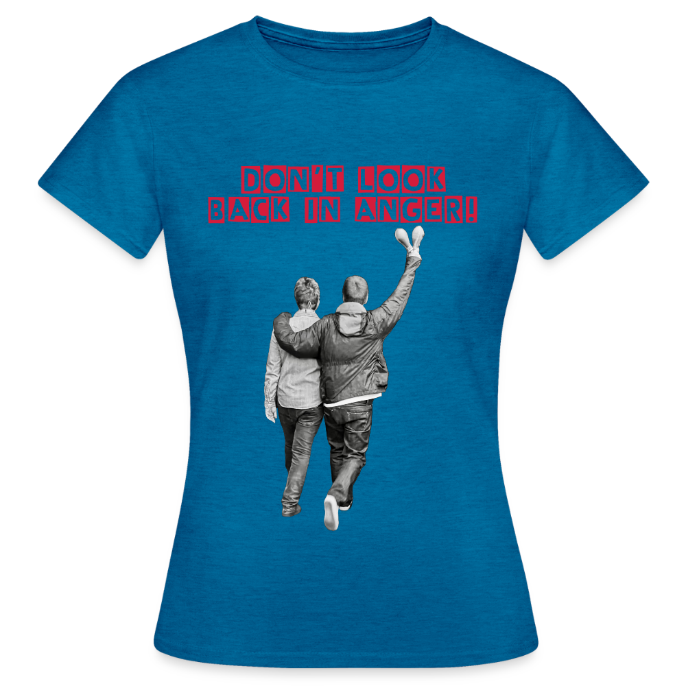 EEZI DONT LOOM BACK WOMENS T-Shirt - antique blue sapphire heather