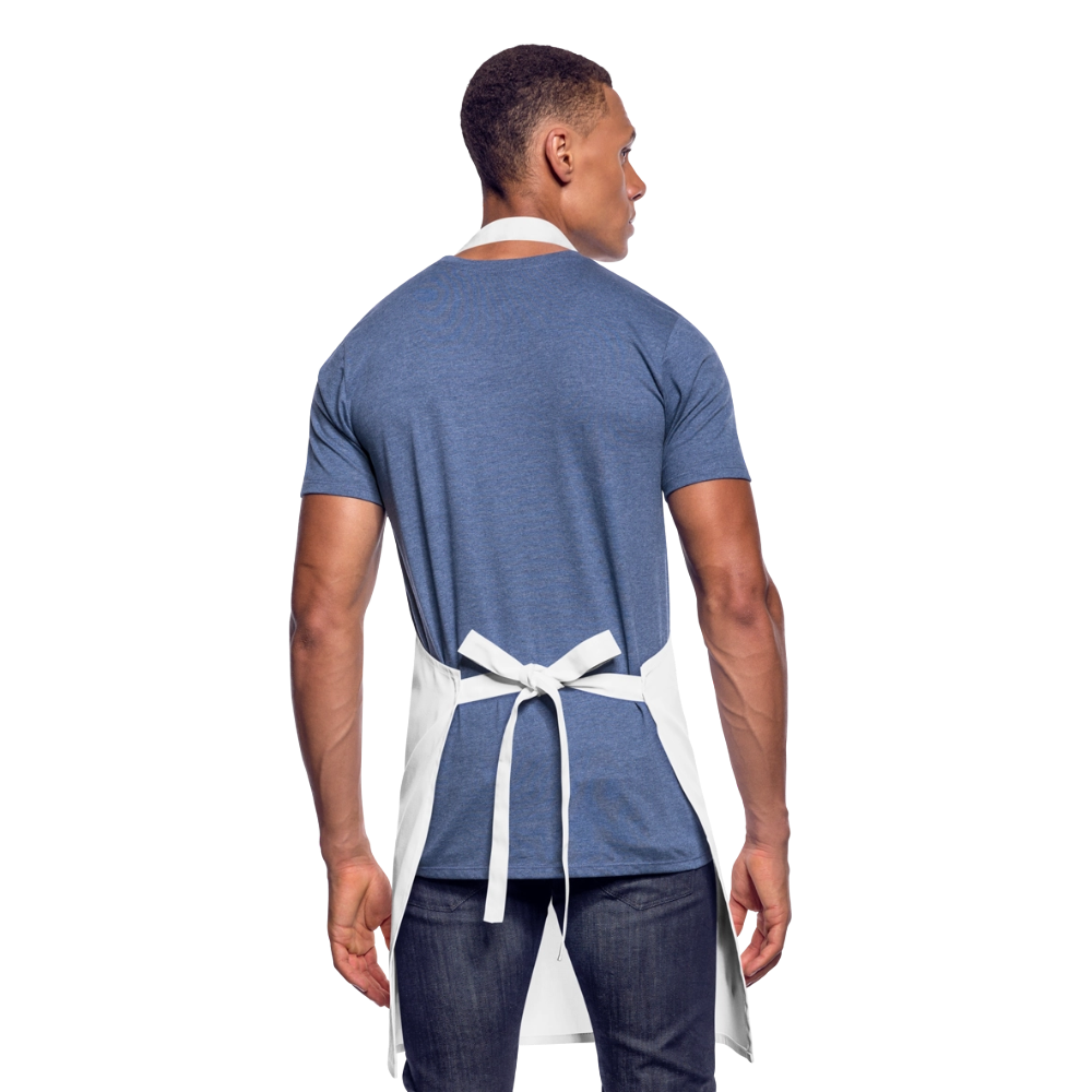Cooking Apron HERB TIME - white