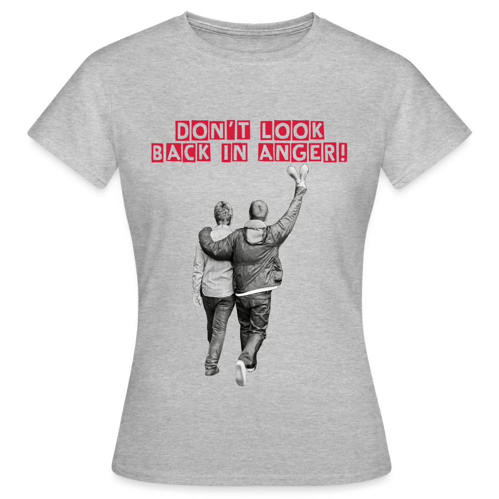 EEZI DONT LOOM BACK WOMENS T-Shirt - heather grey