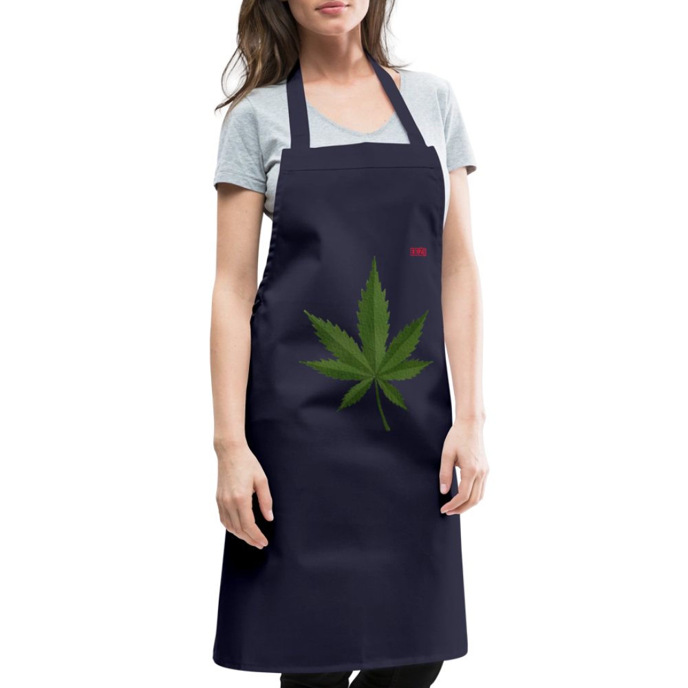 Cooking Apron HERB TIME - navy