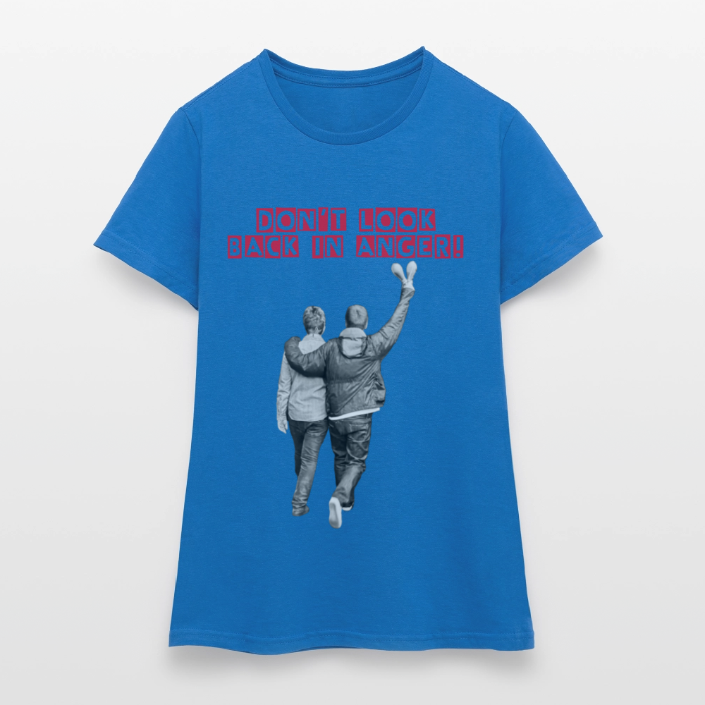 EEZI DONT LOOM BACK WOMENS T-Shirt - royal blue