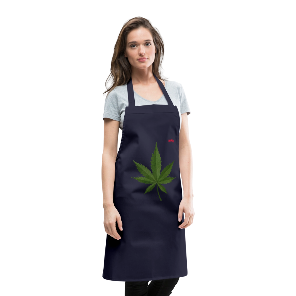 Cooking Apron HERB TIME - navy
