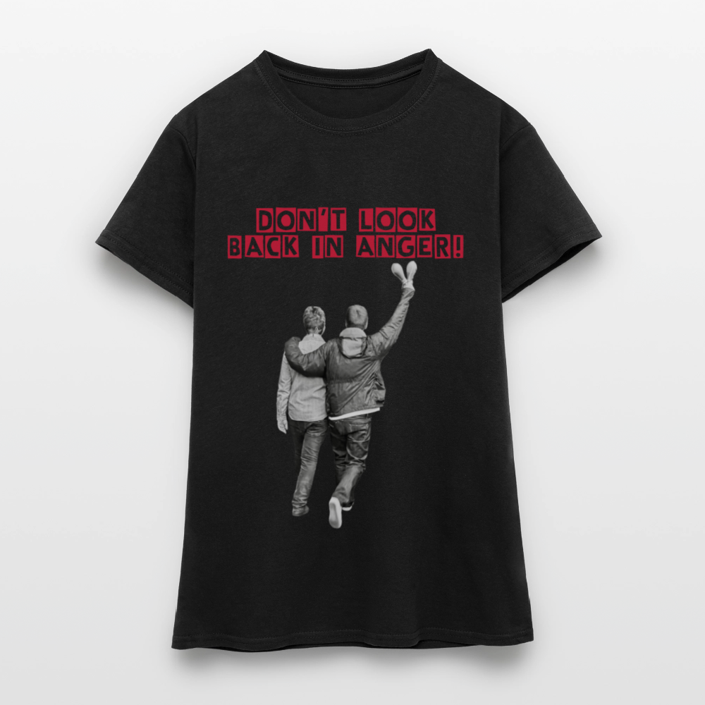 EEZI DONT LOOM BACK WOMENS T-Shirt - black