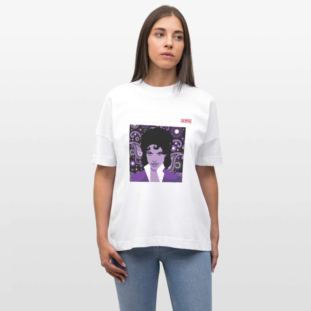 Stanley/Stella Oversized Unisex Organic T-shirt Blaster PRINCE - white