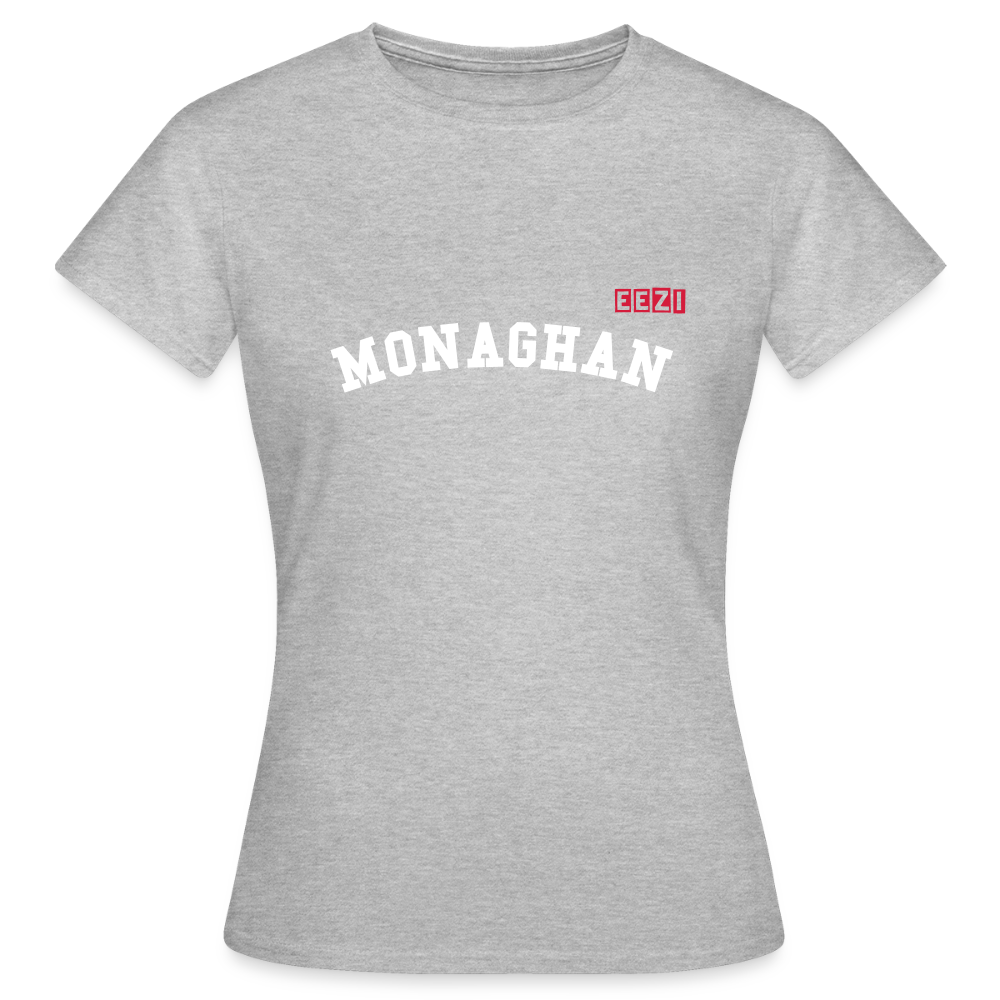 Women's T-Shirt Monaghan Ireland Ladies Tee - heather grey