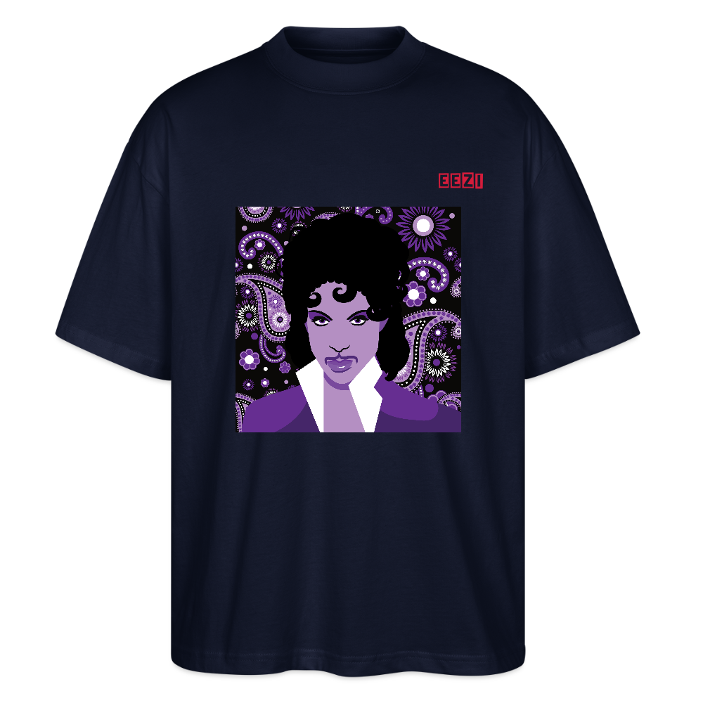Stanley/Stella Oversized Unisex Organic T-shirt Blaster PRINCE - navy