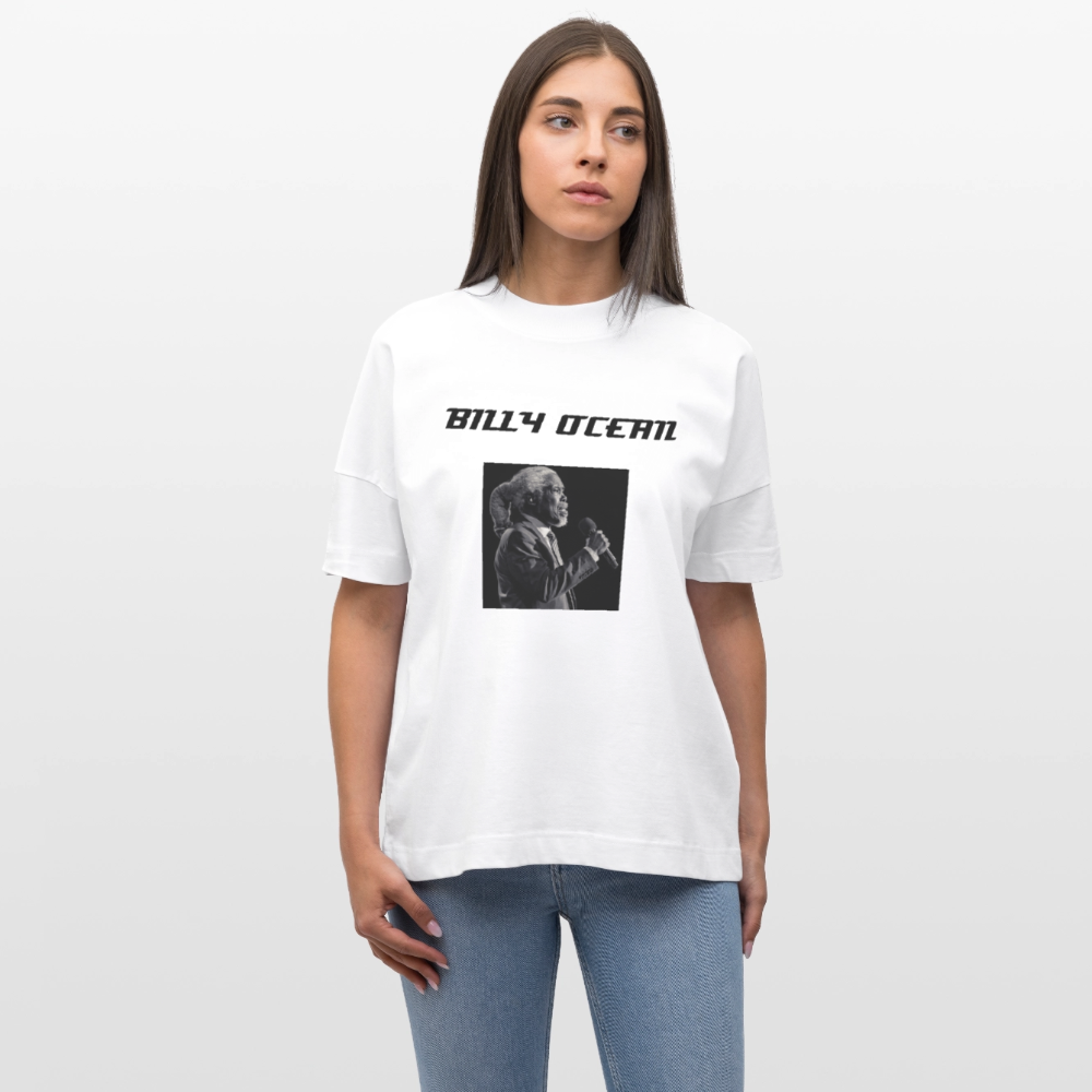 Stanley/Stella Oversized Unisex Organic T-shirt Blaster - white