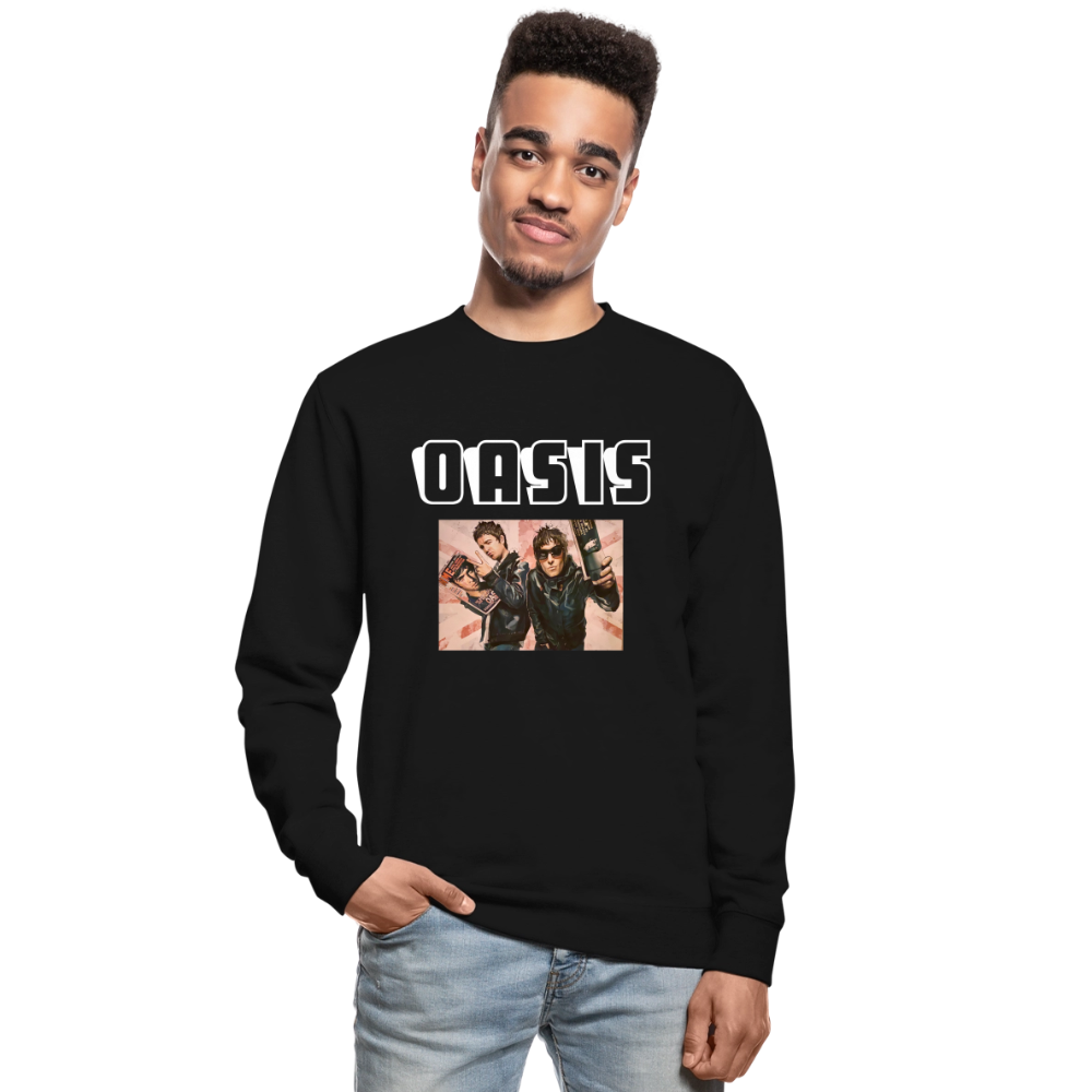 Unisex Sweatshirt Oasis Britpop - black