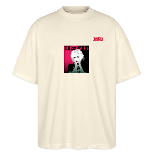 EEZI Blondie Oversized Unisex Organic T-shirt - natural raw