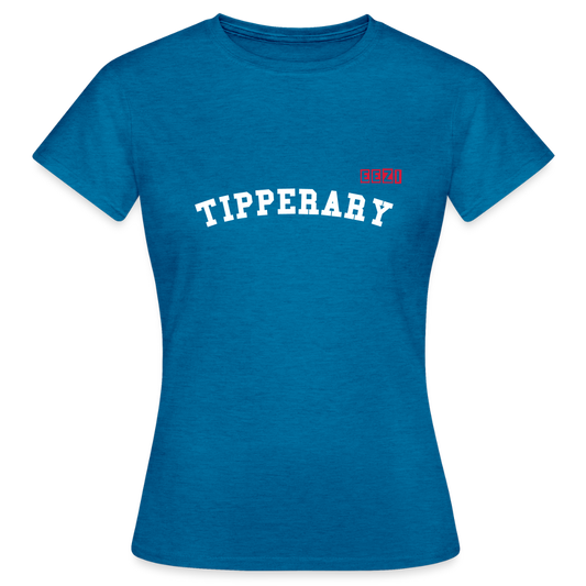 Women's T-Shirt Tipperary Ireland Ladies Tee - antique blue sapphire heather