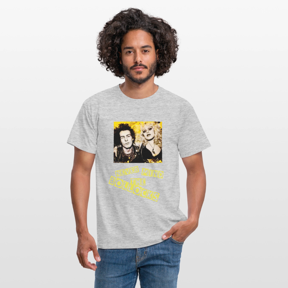 Sid and Nancy Men's T-Shirt - heather grey