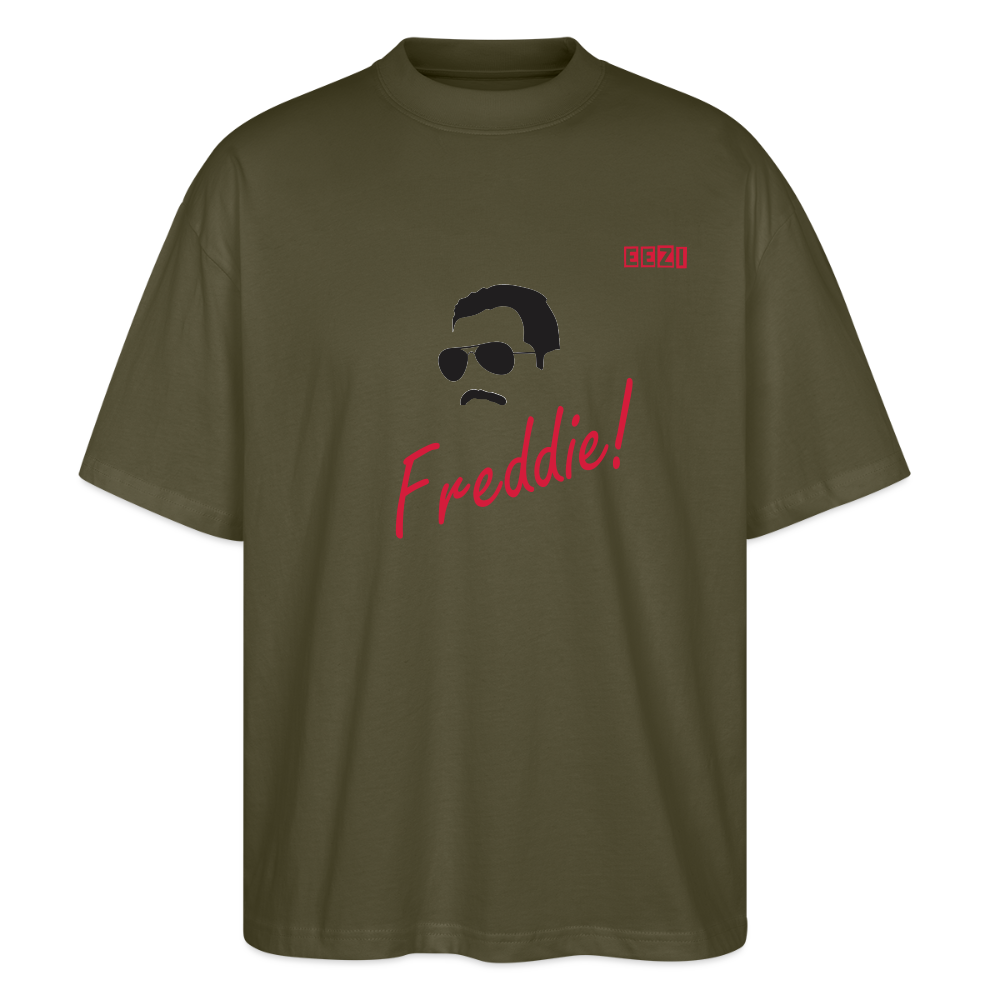 Stanley/Stella Oversized Unisex Organic T-shirt Blaster Freddie - khaki
