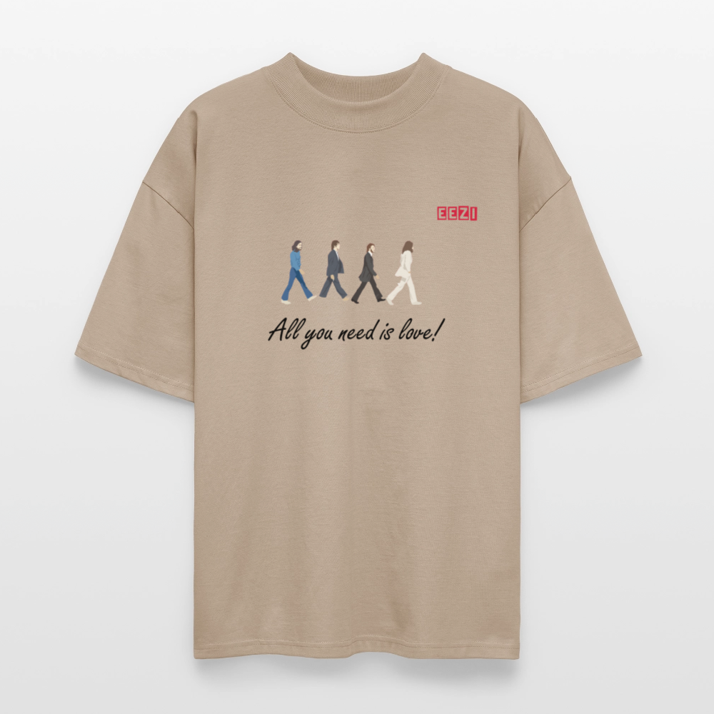 Stanley/Stella Oversized Unisex Organic T-shirt Blaster BEATLES - stone