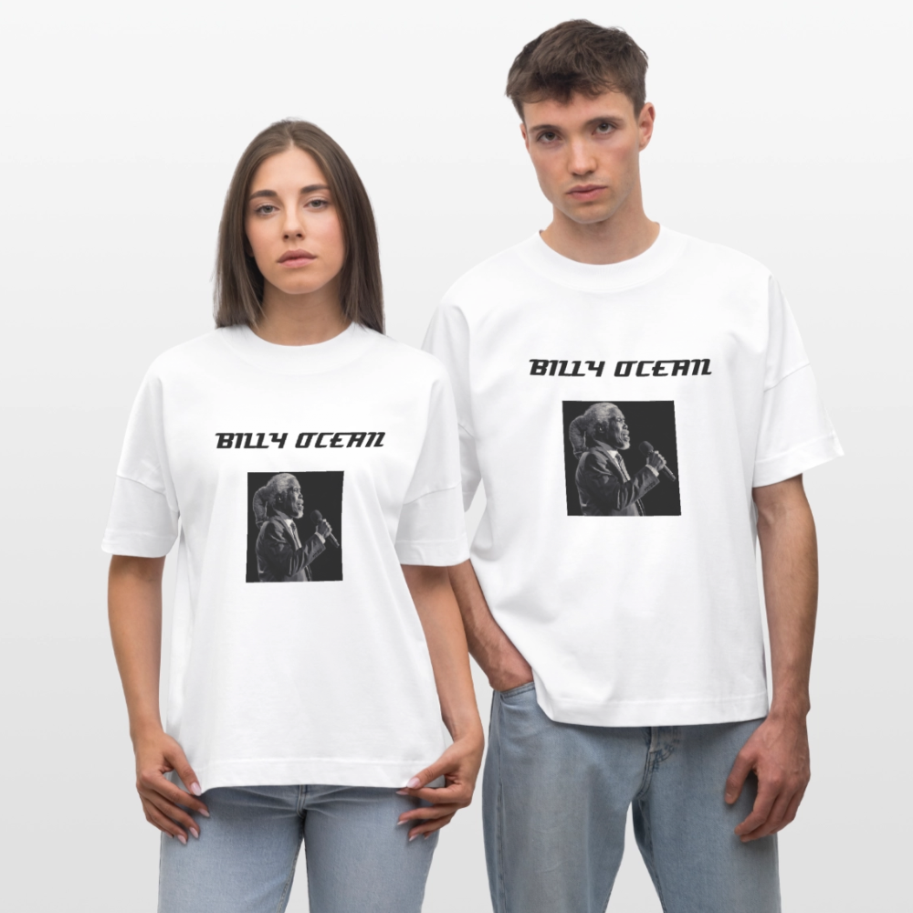 Stanley/Stella Oversized Unisex Organic T-shirt Blaster - white