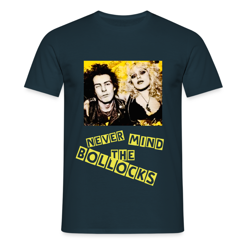 Sid and Nancy Men's T-Shirt - navy