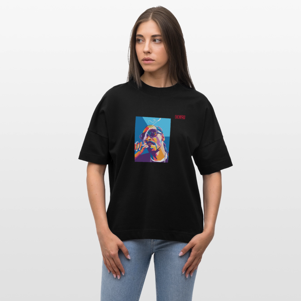 Stanley/Stella Oversized Unisex Organic T-shirt Blaster Snoop - black
