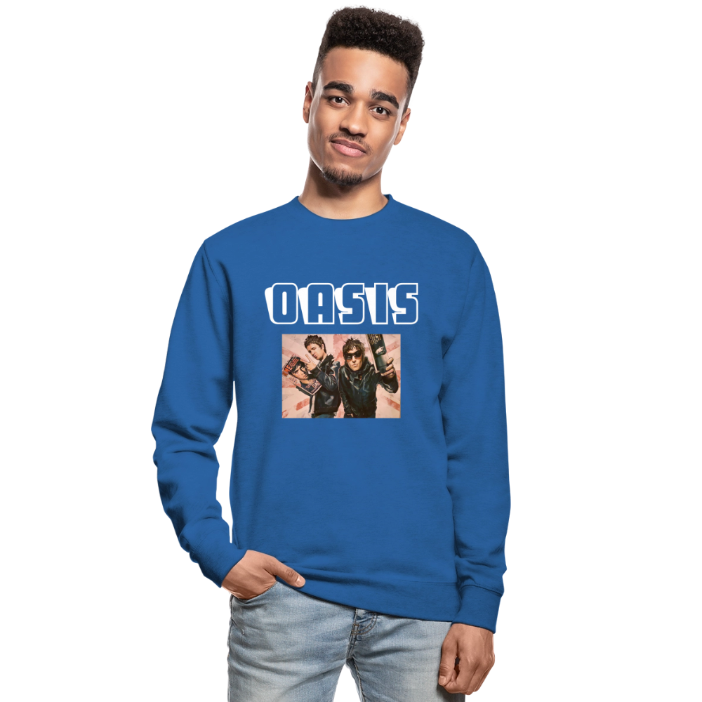 Unisex Sweatshirt Oasis Britpop - royal blue