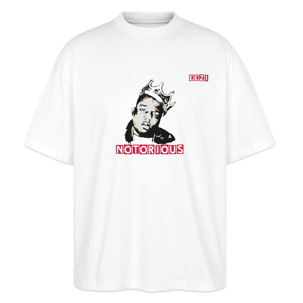 Stanley/Stella Oversized Unisex Organic T-shirt Blaster BIGGIE - white