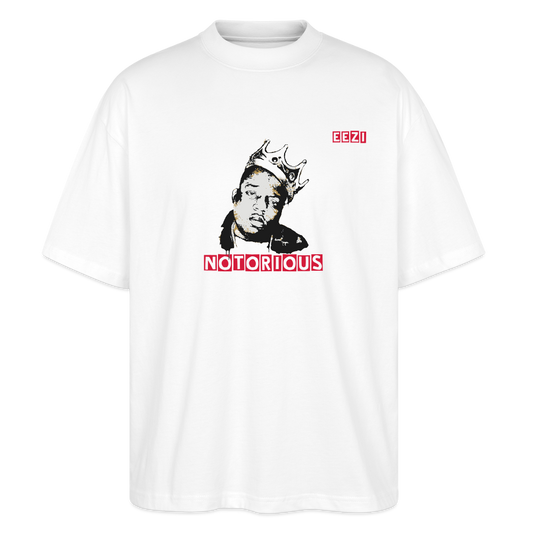 Stanley/Stella Oversized Unisex Organic T-shirt Blaster BIGGIE - white