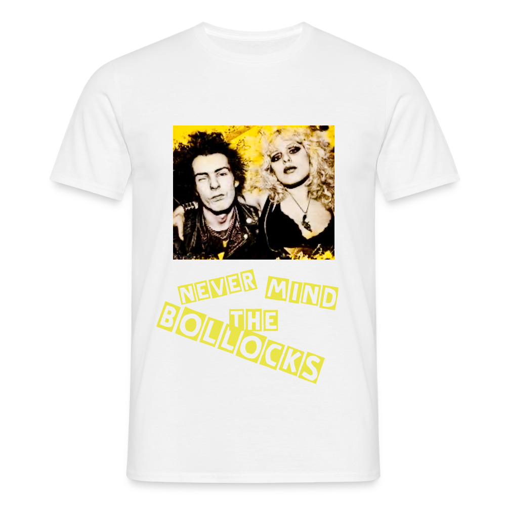 Sid and Nancy Men's T-Shirt - white