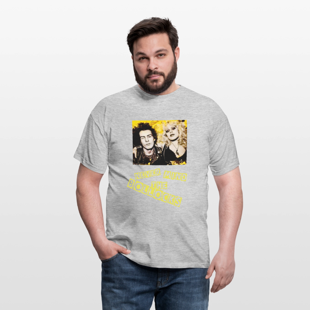 Sid and Nancy Men's T-Shirt - heather grey