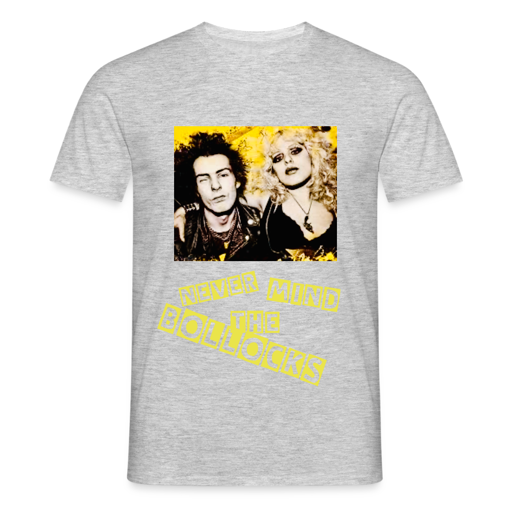 Sid and Nancy Men's T-Shirt - heather grey