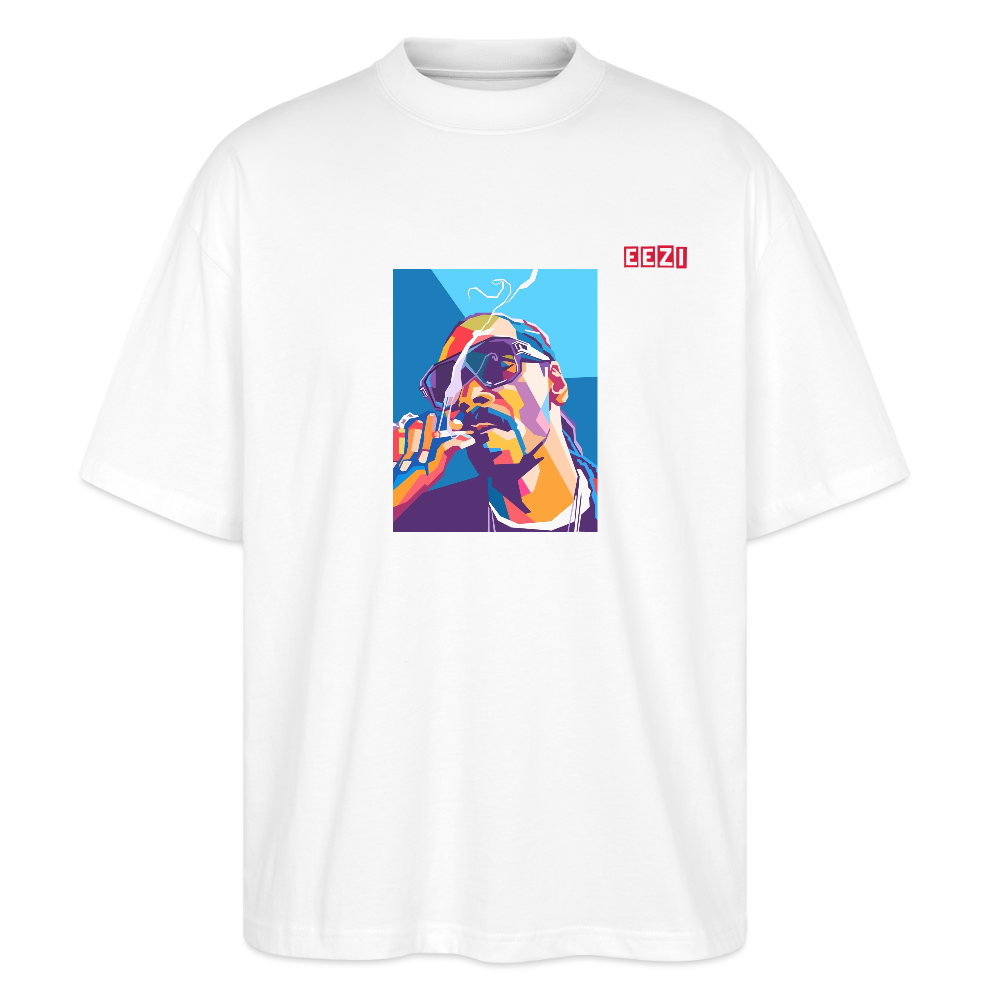 Stanley/Stella Oversized Unisex Organic T-shirt Blaster Snoop - white