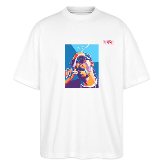Stanley/Stella Oversized Unisex Organic T-shirt Blaster Snoop - white