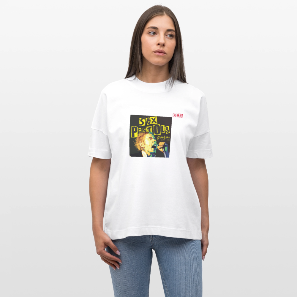 Stanley/Stella Oversized Unisex Organic T-shirt Blaster sex pistols - white