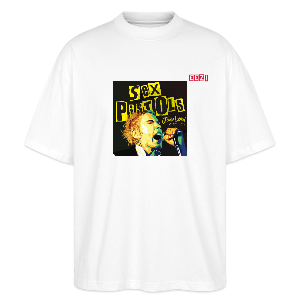 Stanley/Stella Oversized Unisex Organic T-shirt Blaster sex pistols - white