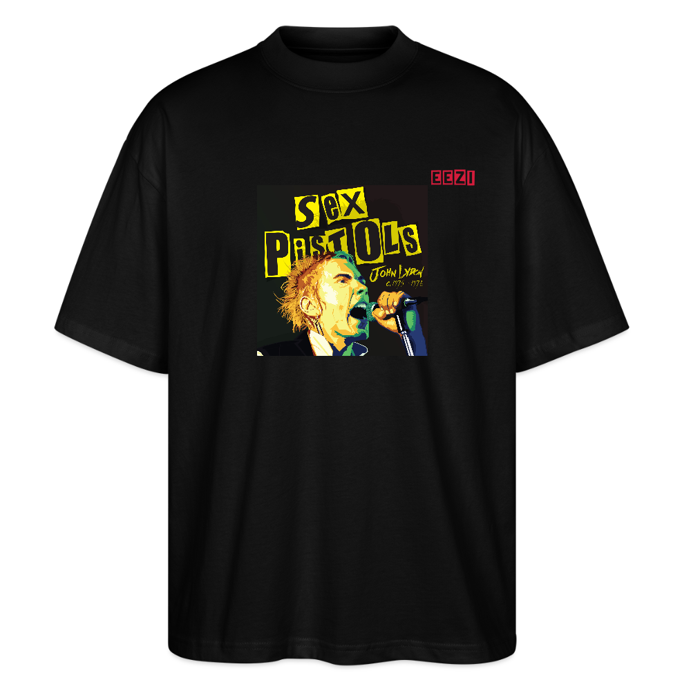 Stanley/Stella Oversized Unisex Organic T-shirt Blaster sex pistols - black