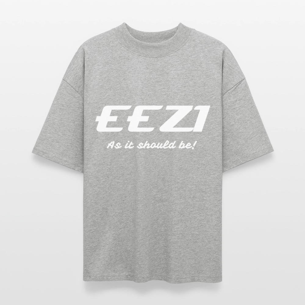 Stanley/Stella Oversized Unisex Organic T-shirt Blaster-EEZI-The way it should be! - heather grey