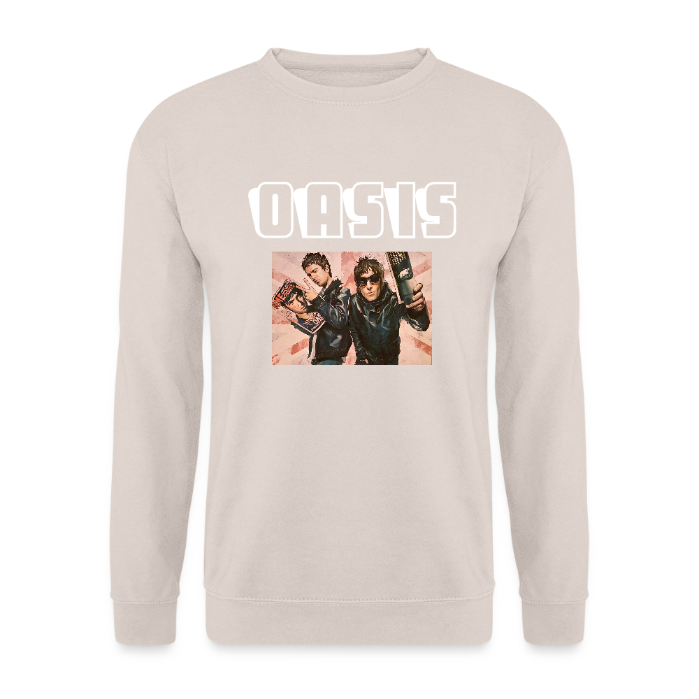 Unisex Sweatshirt Oasis Britpop - sand