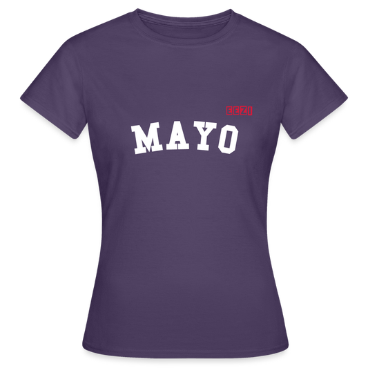 Women's T-Shirt Mayo Ireland Ladies Tee A - dark purple