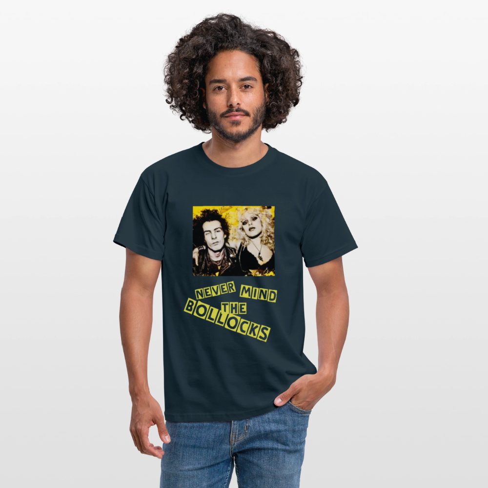 Sid and Nancy Men's T-Shirt - navy