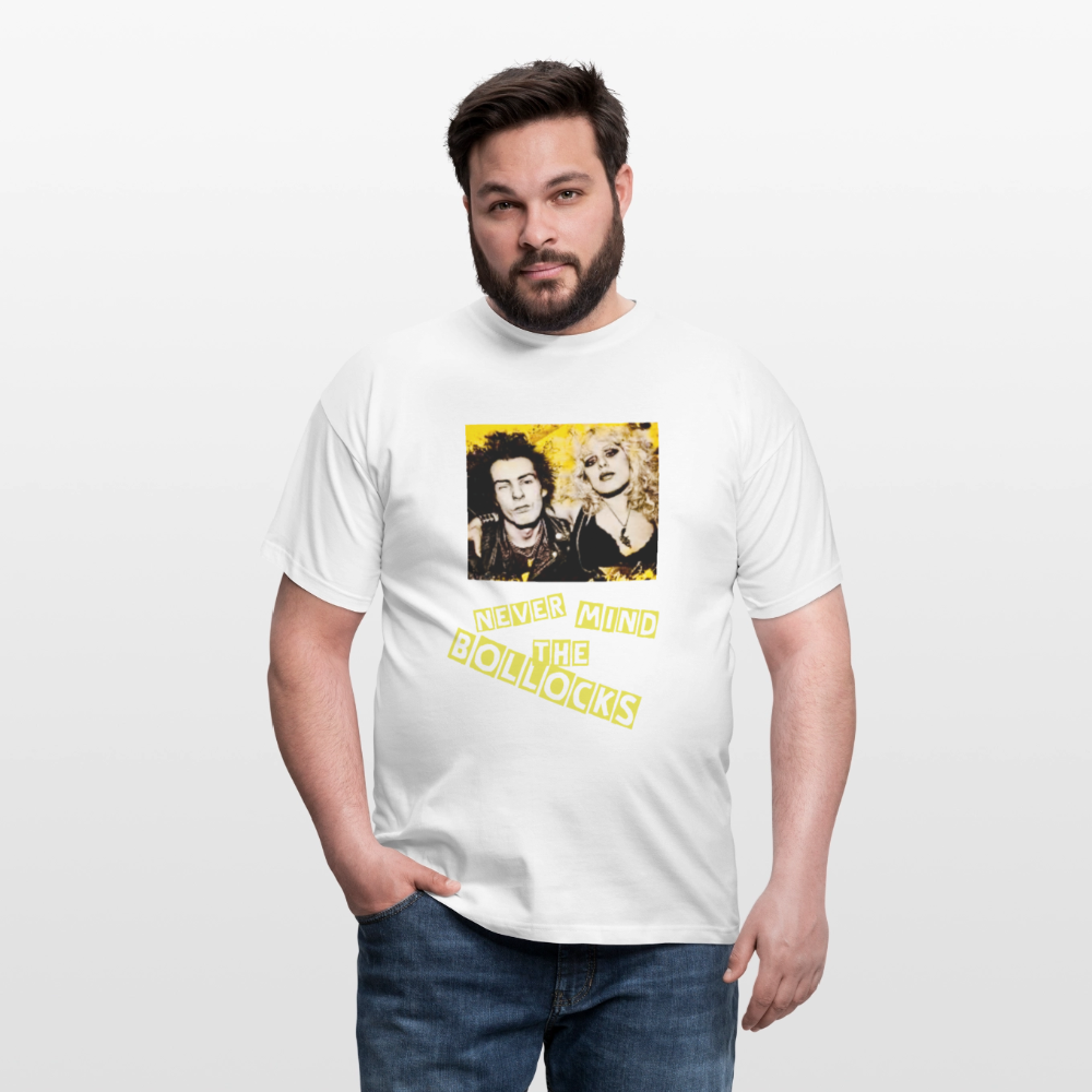 Sid and Nancy Men's T-Shirt - white