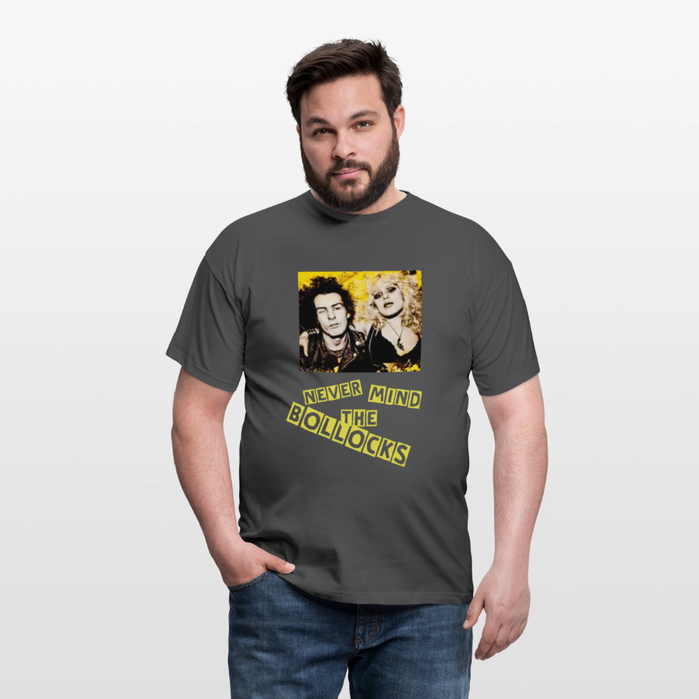 Sid and Nancy Men's T-Shirt - charcoal grey