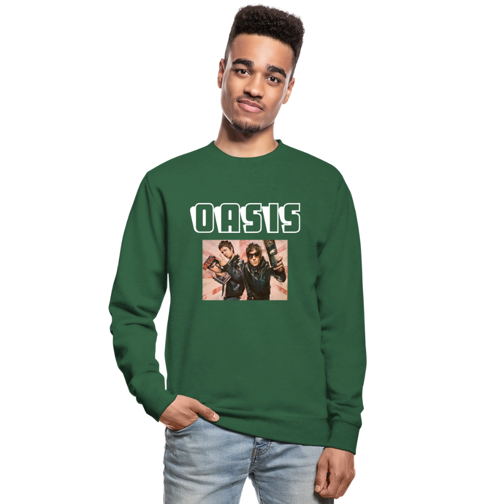 Unisex Sweatshirt Oasis Britpop - green