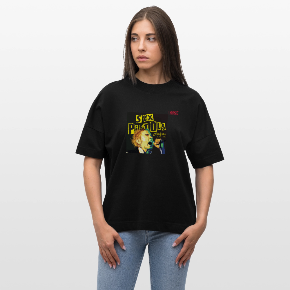 Stanley/Stella Oversized Unisex Organic T-shirt Blaster sex pistols - black