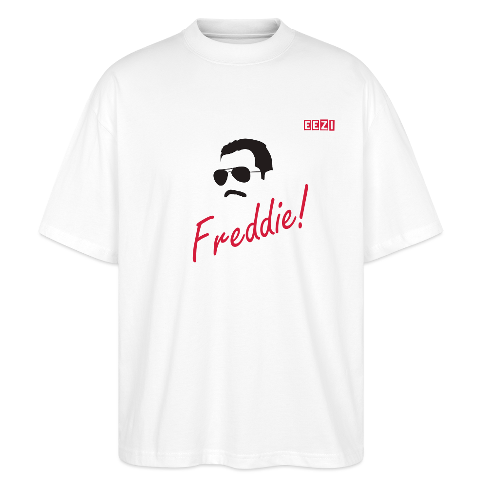Stanley/Stella Oversized Unisex Organic T-shirt Blaster Freddie - white